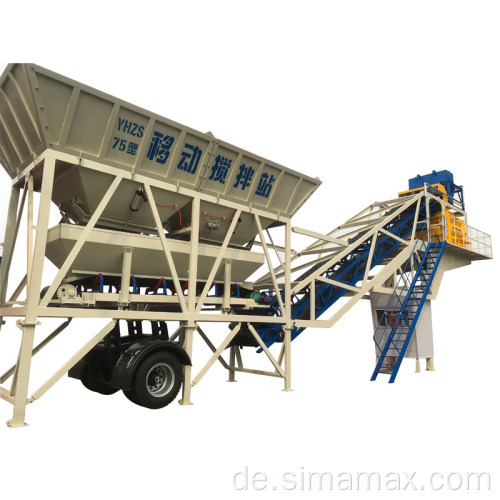 YHZ35 Mobile Mini Ready Beton -Chargenanlage